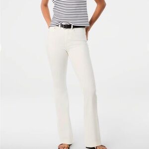 SPANX Color: Linen Flare Leg Jeans